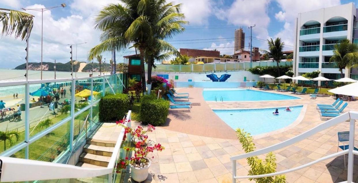 Ponta Negra Beach Praiano Flat Natal Bagian luar foto